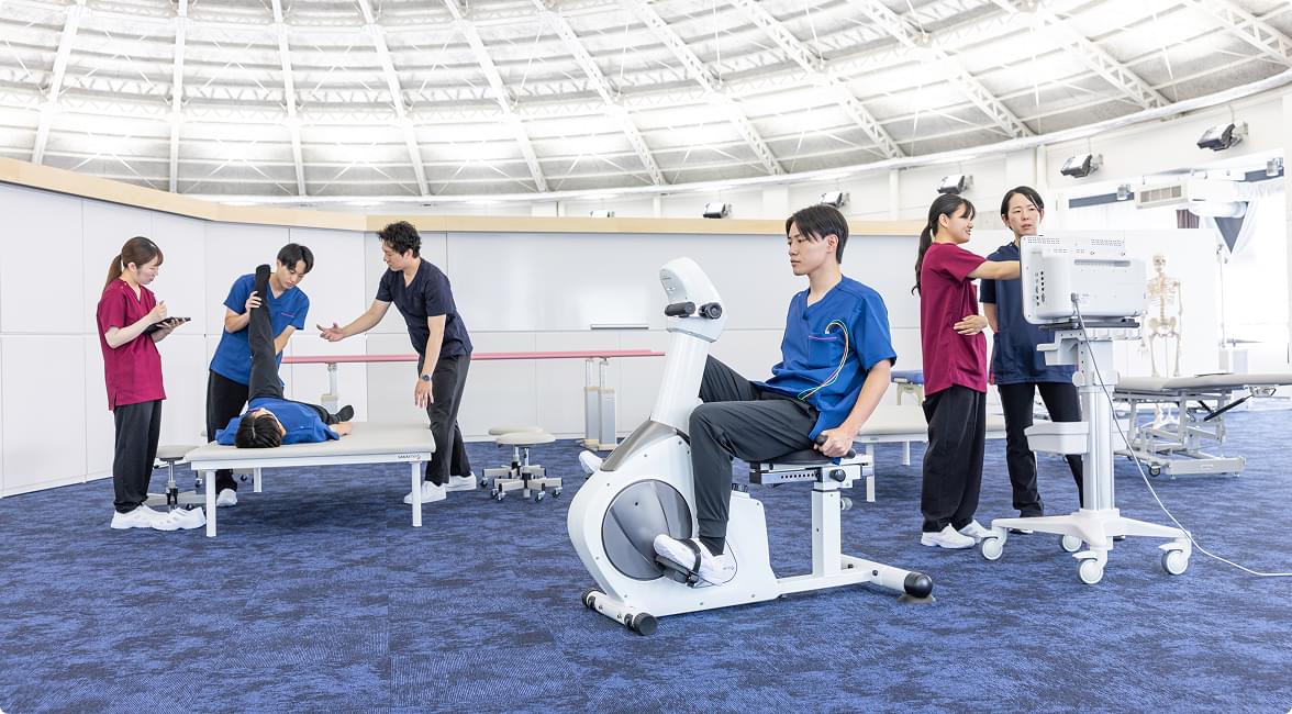 PHYSIO DOME(機能訓練室/治療室/基礎医学実習室/補装具室)
