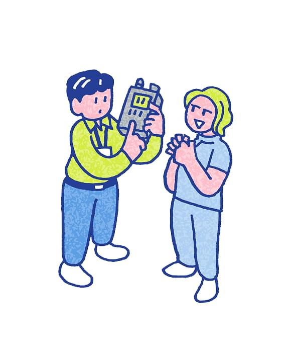 医療・福祉機器メーカーで働く